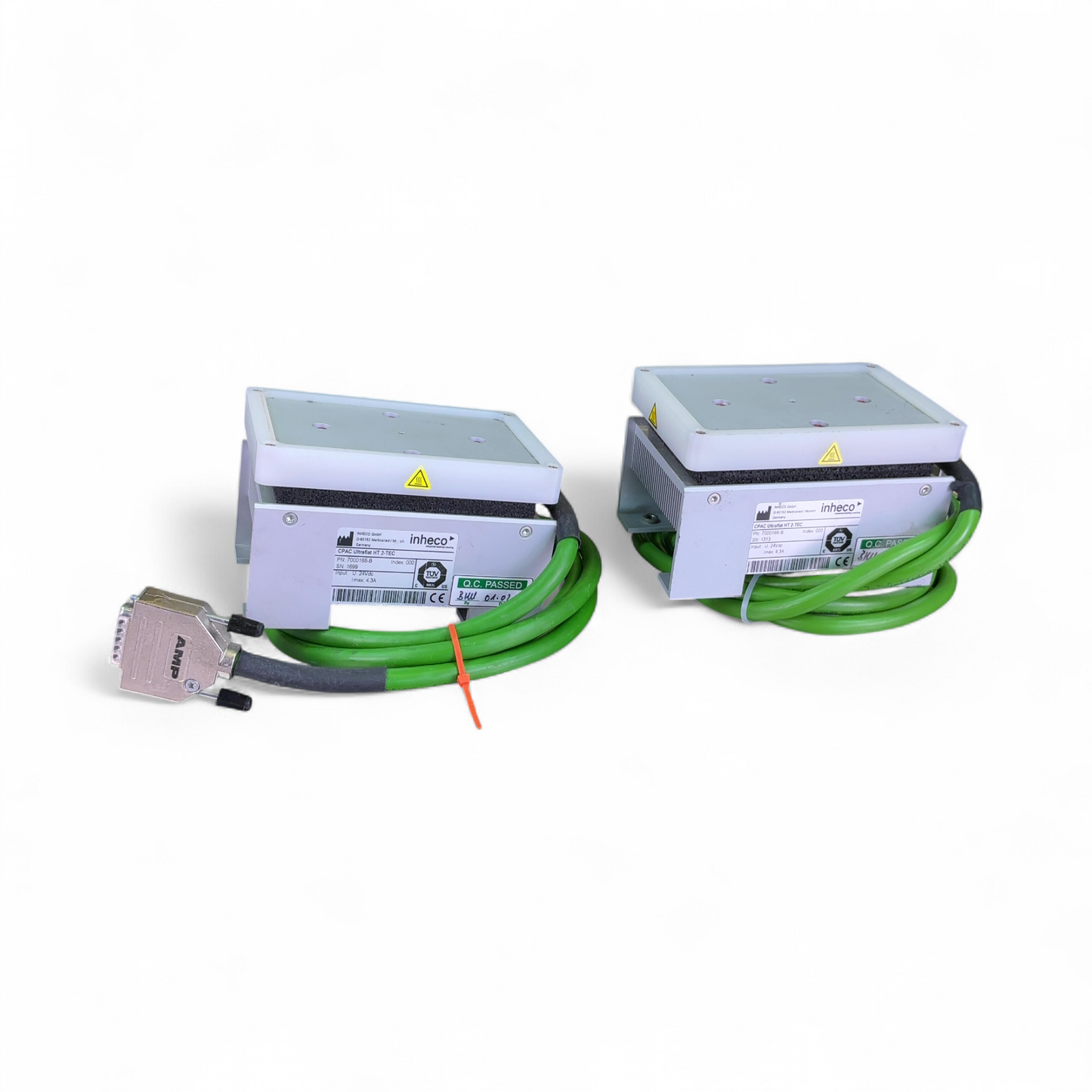 Lot of 2x Inheco CPAC Ultraflat HT 2-TEC 7000166-B Temperature Controllers - See Desc (BO!) | Ships Fast from Mr. Scientific - Image 2
