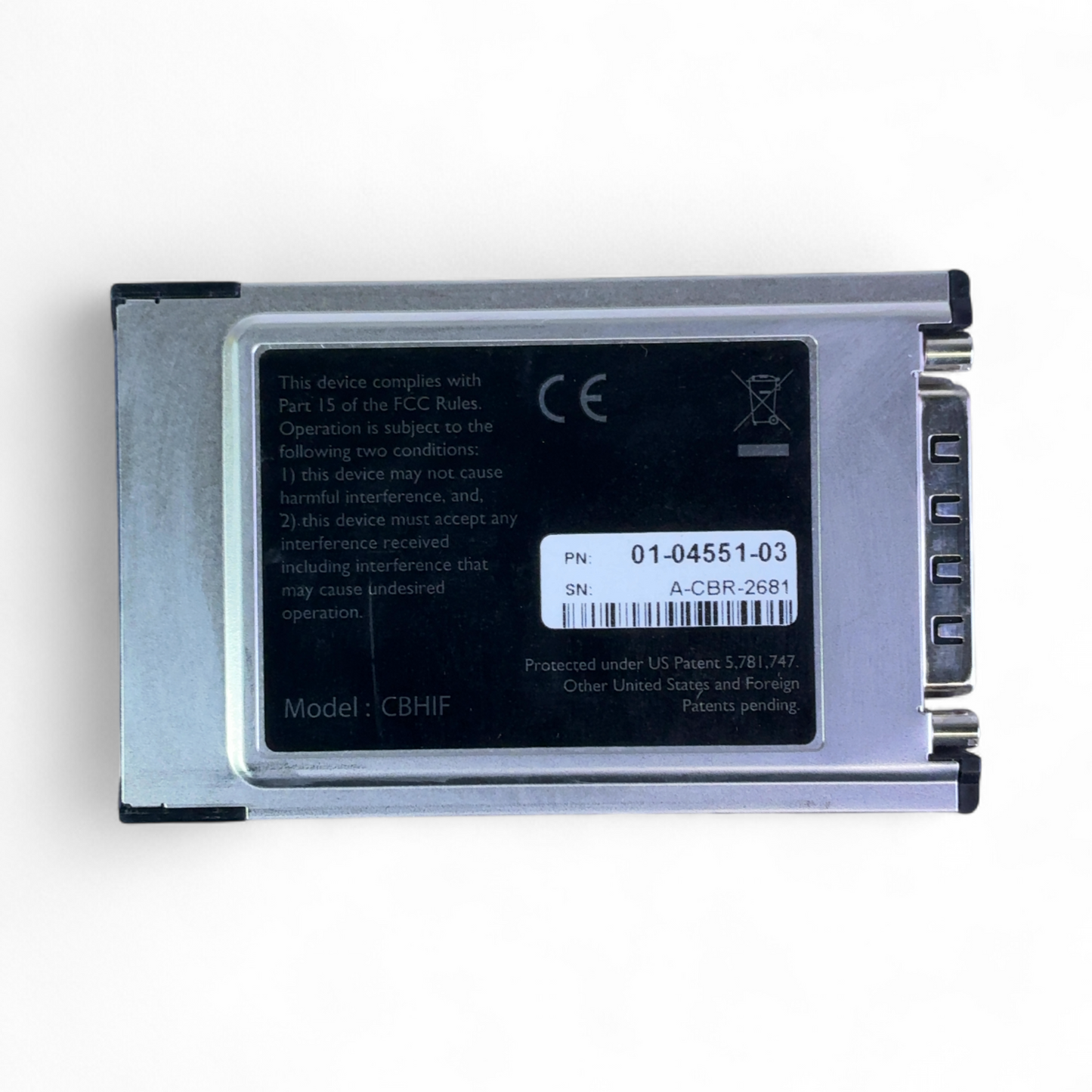 Magma Mobility Electronics CBHIF Cardbus Host Interface Card 01-04551-03 | Ships Fast from Mr. Scientific - Image 3