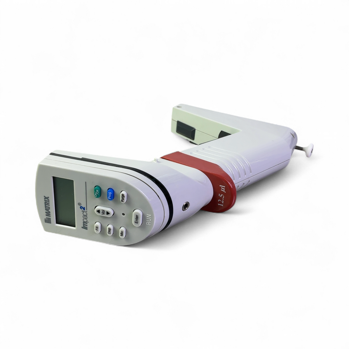 Matrix Impact2 12.5µL Electronic 8-Channel Pipette 122297001 w Charger - Image 2