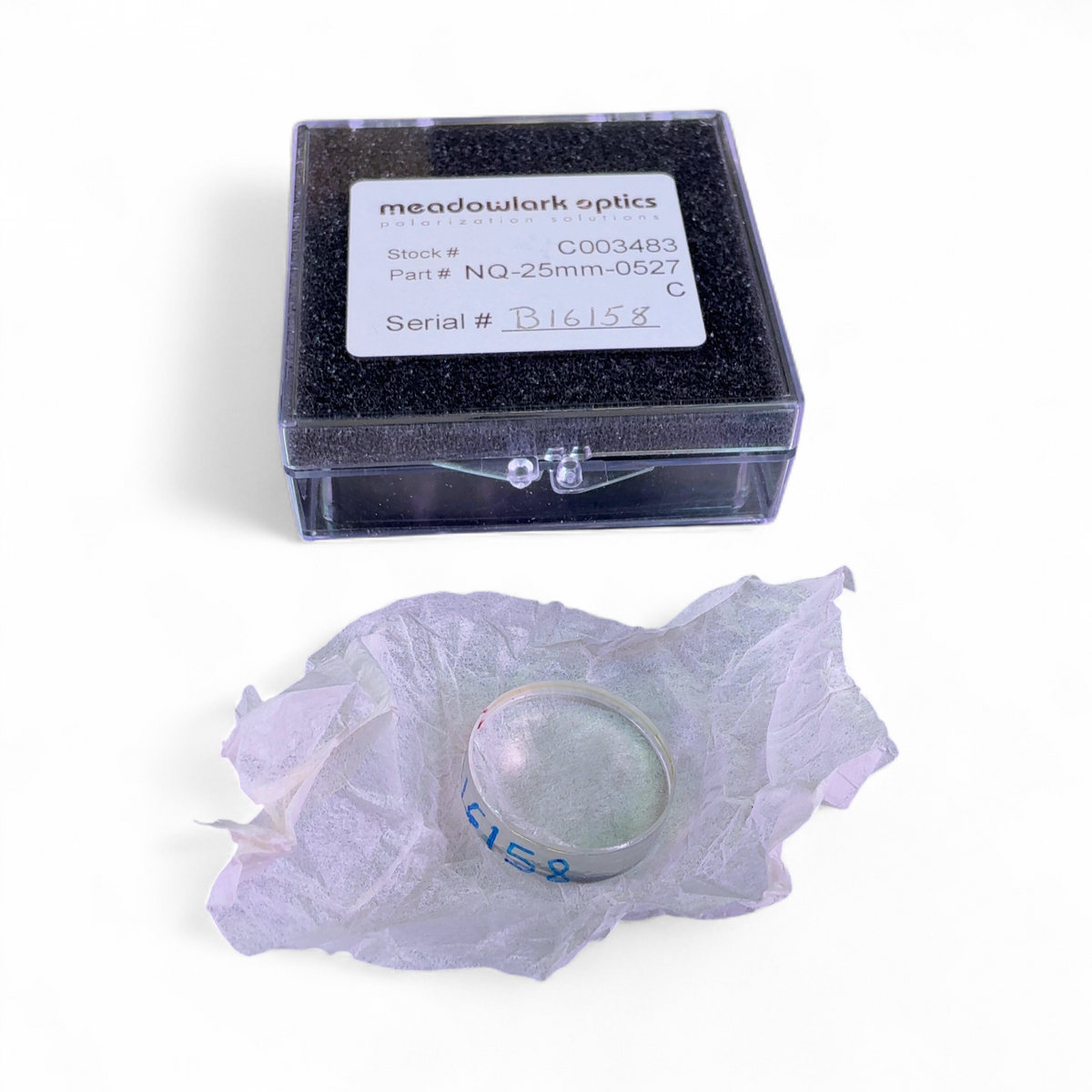 Meadowlark Optics 527nm Precision Quarter-Wave Retarders NQ-25mm-0527 (BO!) | Mr. Scientific - Image 2