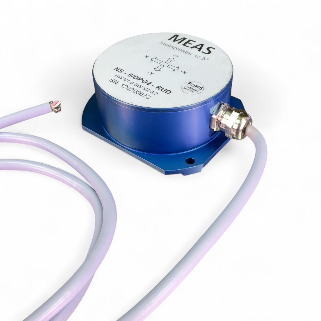 MEAS Inclinometer +/-5° NS-5/DPG2-RUD Angle Sensor (Best Offer!) | Mr. Scientific - Image 8