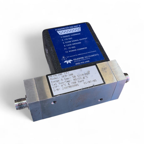Metaline Teledyne 50 SCCM/Air Mass Flow Meter Controller HFM-300 (Best Offer!) | Ships Fast from Mr. Scientific - Image 1