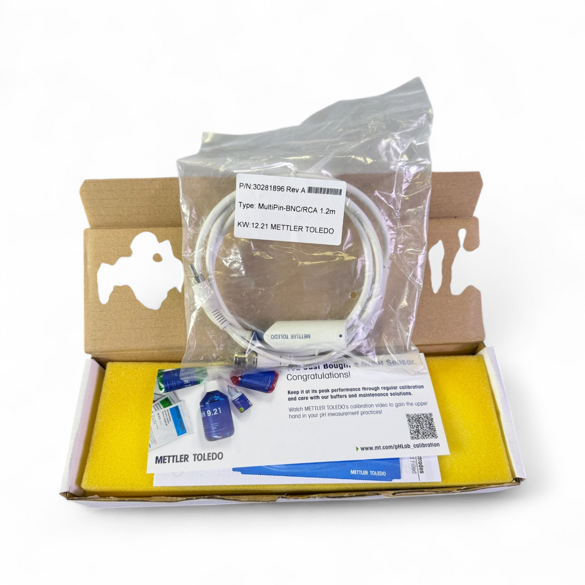 Mettler Toledo InLab Ultra-Micro-ISM pH Probe 30244732 w/ Cable - New - Image 4