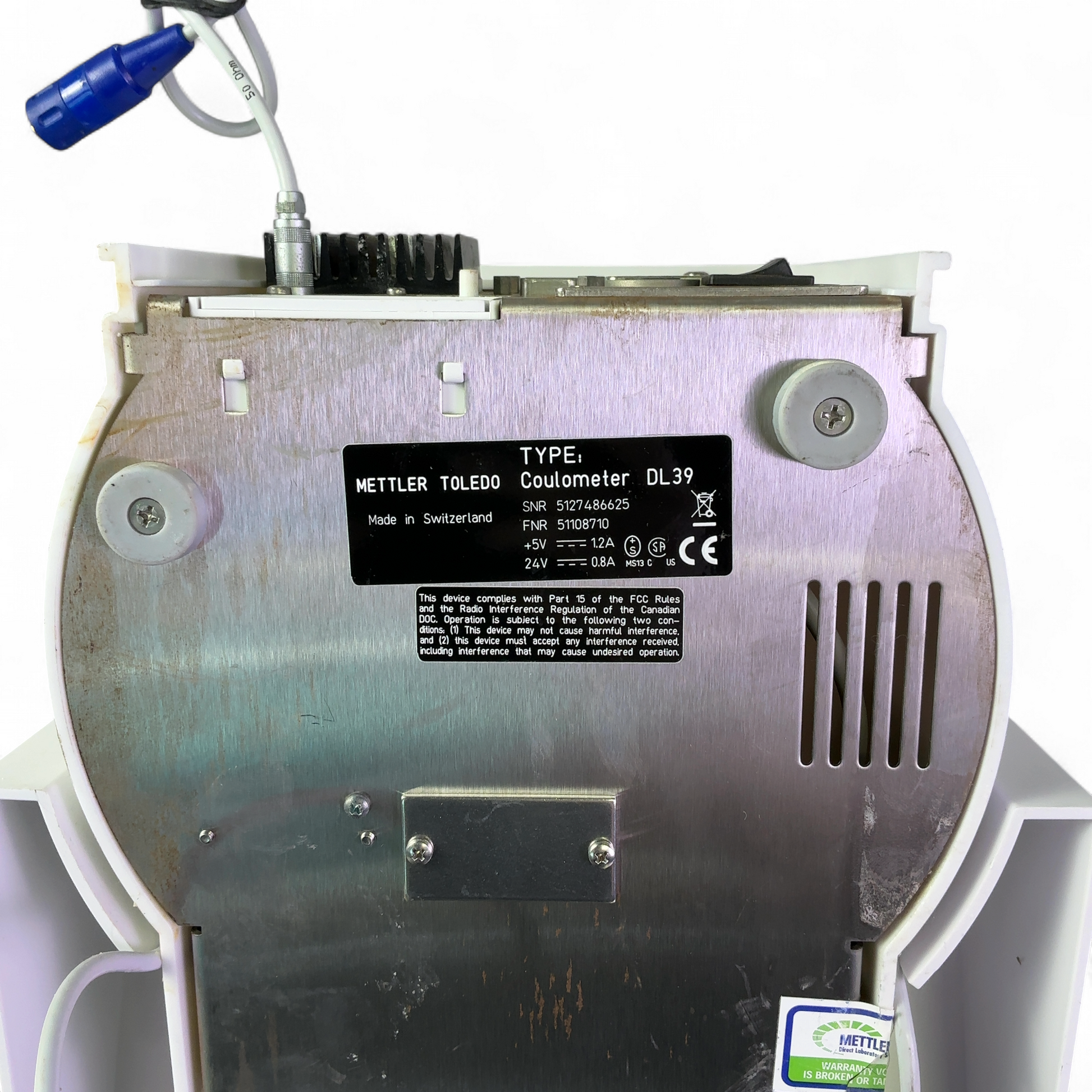 Mettler Toledo Karl Fischer Coulometer DL39 with Power Cord (Best Offer!) | Order Direct and Save - Image 22