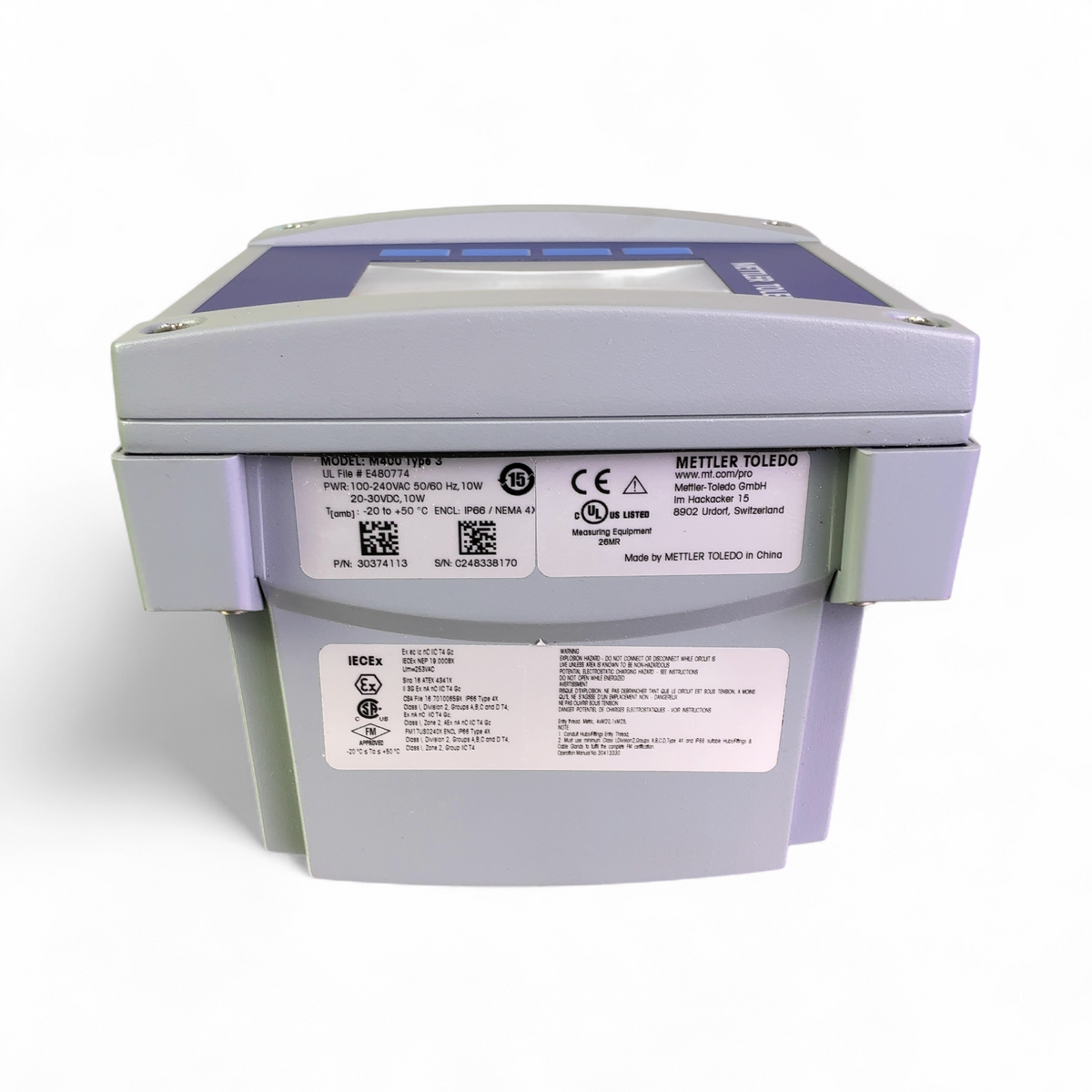 Mettler Toledo M400 Type 3 Multi-Parameter Measurement Transmitter 30374113 | Mr. Scientific - Image 11