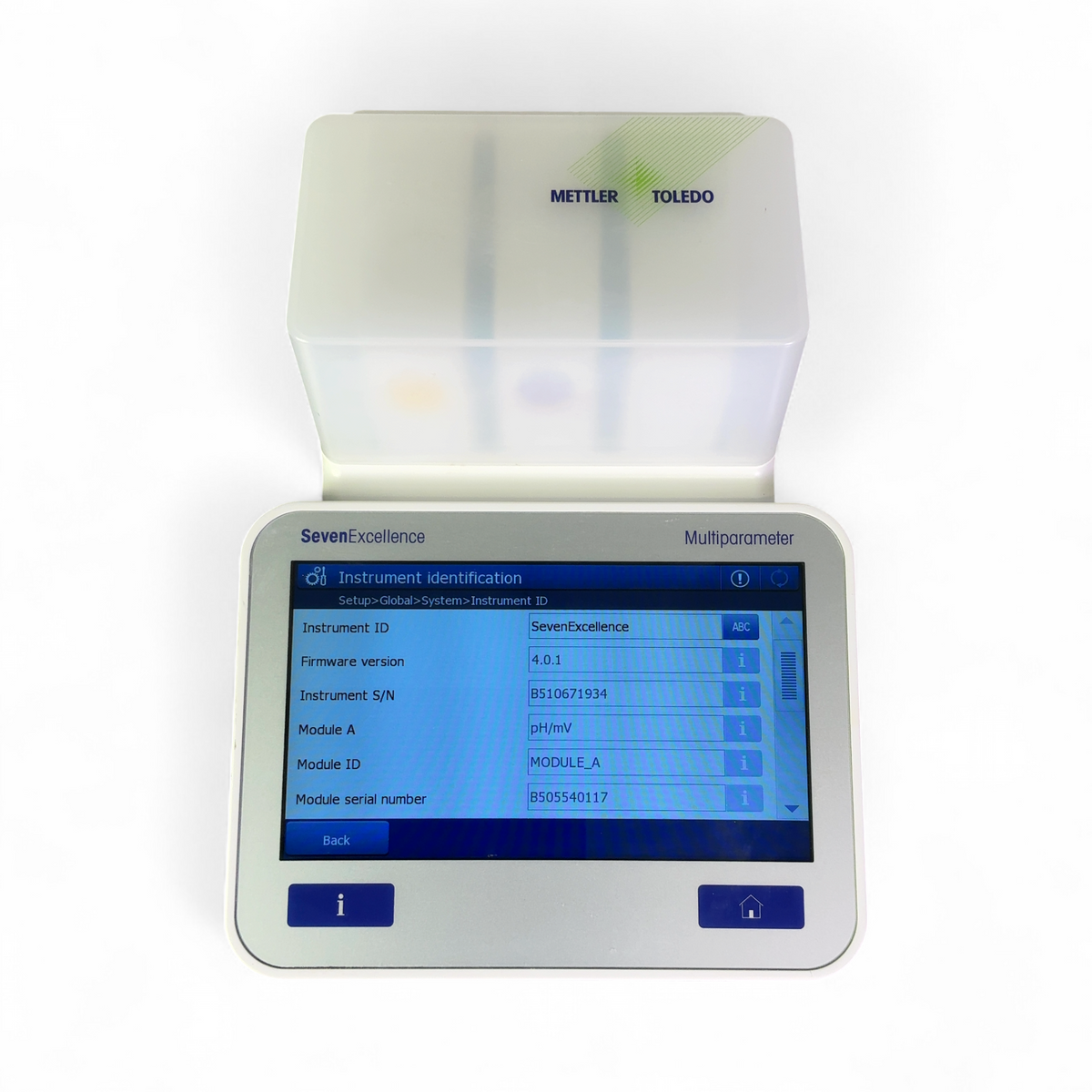 Mettler Toledo SevenExcellence Multiparameter w Go-ISM/Conductivity Probes & Stand 8603, 51344020, 51344102 - Image 4