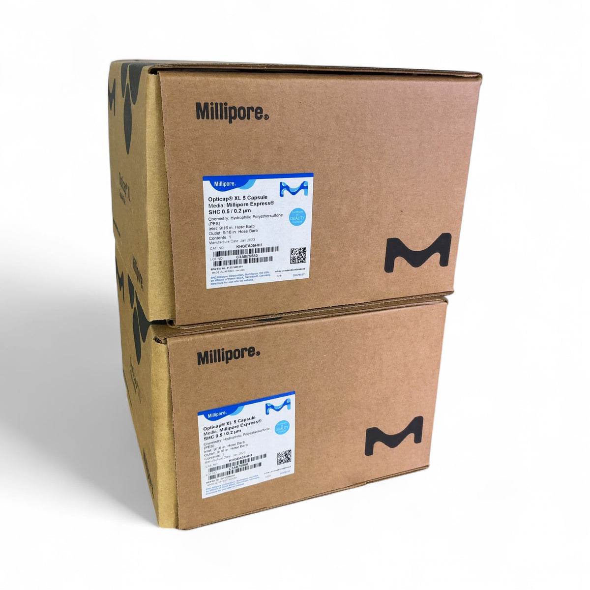 Millipore Opticap XL 5 Capsule KHGEA05HH1 Express SHC 0.5/0.2µm - 2x Units | Order Direct and Save - Image 2