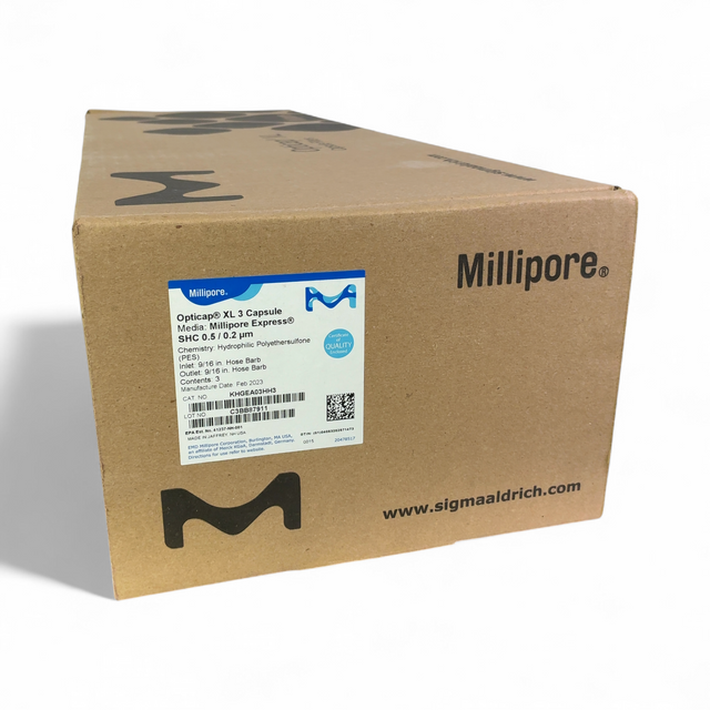 Millipore Opticap XL3 Capsule Express SHC 0.5/0.2µm KHGEA03HH3 - 3x Units | Mr. Scientific - Image 1