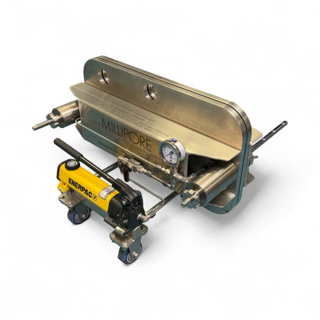 Millipore Pilot Scale 1800psi Hydraulic Filter Holder MPODPILOT w Enerpac P142U106 Pump (BO!) | Safe & Secure Shipping - Image 3