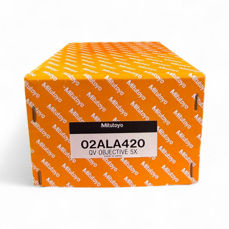 Mitutoyo QV Objective 5X/0.28 ∞/0 F=100 Microscope Objective Lens 02ALA420 - Image 1