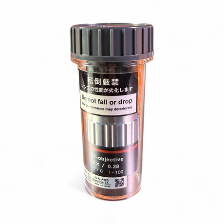 Mitutoyo QV Objective 5X/0.28 ∞/0 F=100 Microscope Objective Lens 02ALA420 - Image 5