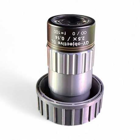 Mitutoyo QV Objective SL2.5X 2.5X/0.14 02ALA170 Microscope Objective - Image 4