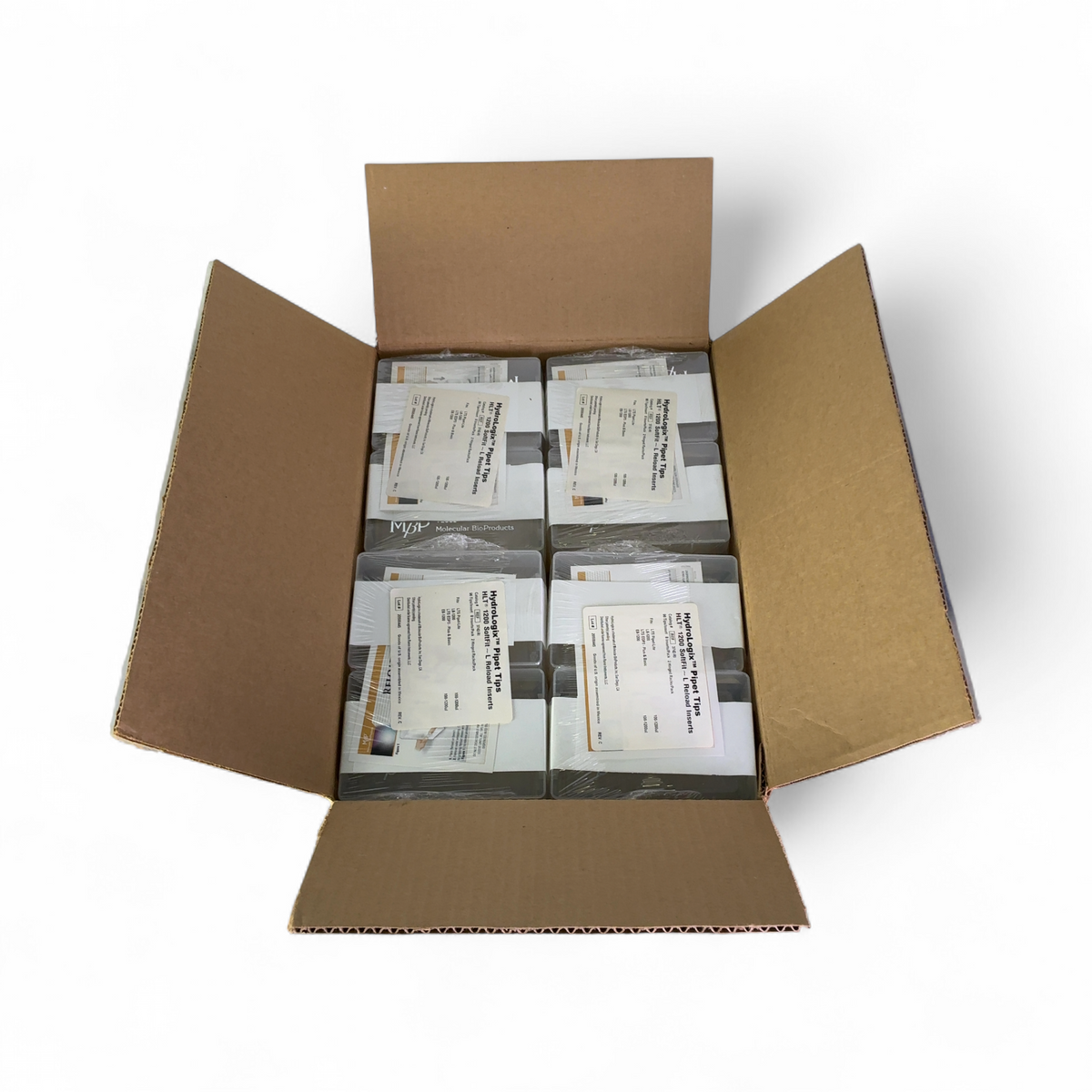 Molecular BioProducts HydroLogix Pipet Tips SoftFit - L Reload Inserts 3742-RI - 3072 Tips - Image 3
