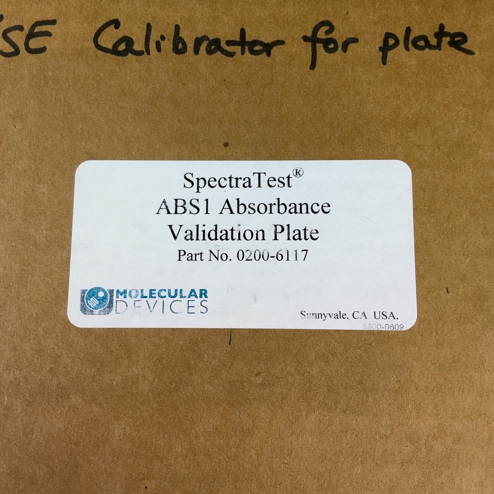 Molecular Devices SpectraTest ABS1 Absorbance Validation Plate 0200-6117 (BO!) | Safe & Secure Shipping - Image 10
