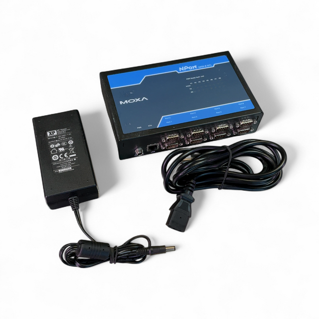 MOXA NPort Desktop 8-Port Serial Device Server 5650-8-DTL (BO!) | Mr. Scientific - Image 1