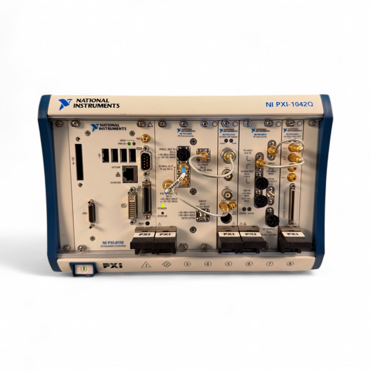 National Instruments PXI-1042Q PXI-8110 PXI-5600 PXI-5142 PXI-5610 PXI-5441 - Image 1