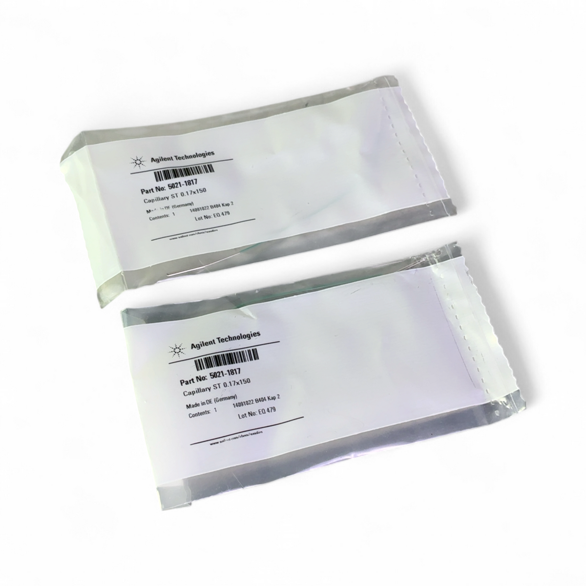 NEW Agilent Technologies Capillary ST 0.17x150 5021-1817 - Lot of 2 | Ships Fast from Mr. Scientific - Image 1