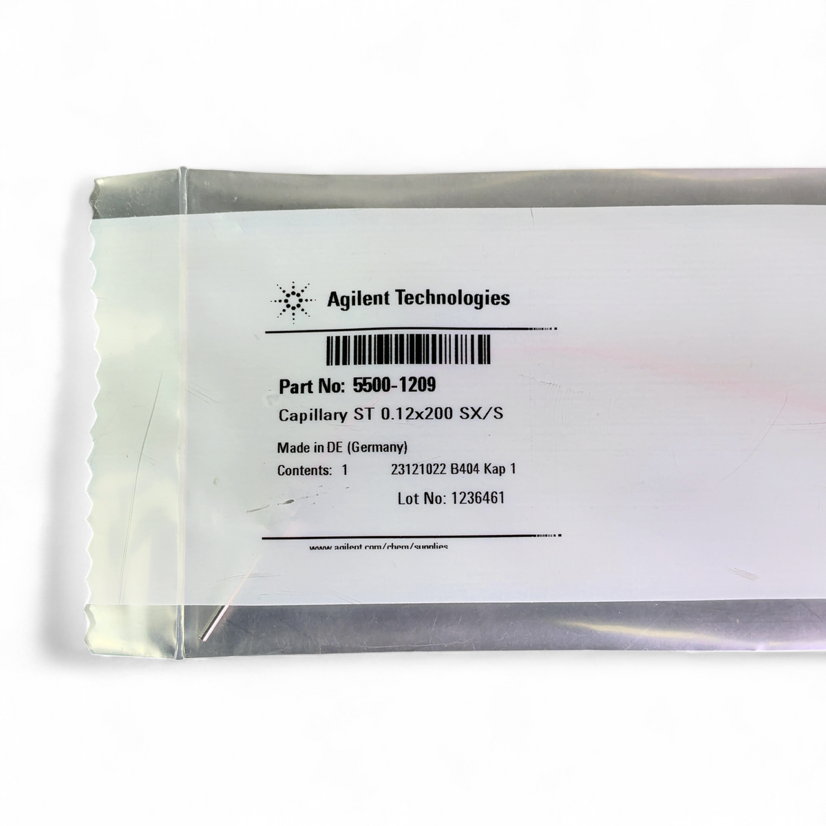 NEW Agilent Technologies HPLC Capillary ST, 0.12x200 SX/S 5500-1209 | Safe & Secure Shipping - Image 3
