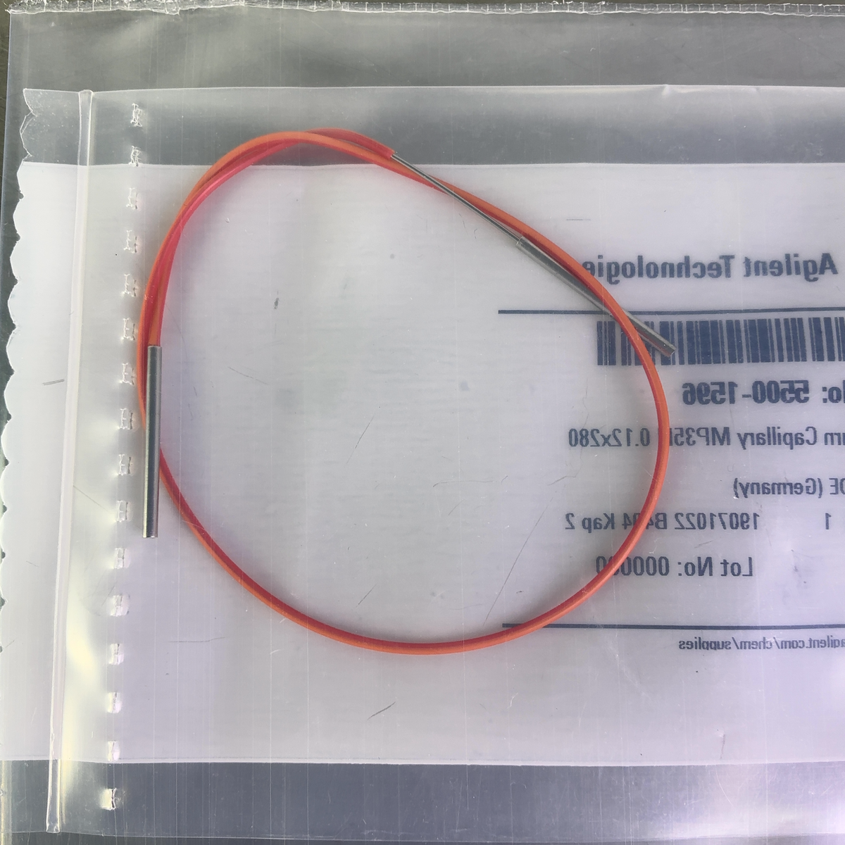 NEW Agilent Technologies HPLC Quick Turn Capillary, MP35N 0.12x280; 5500-1596 | Safe & Secure Shipping - Image 4