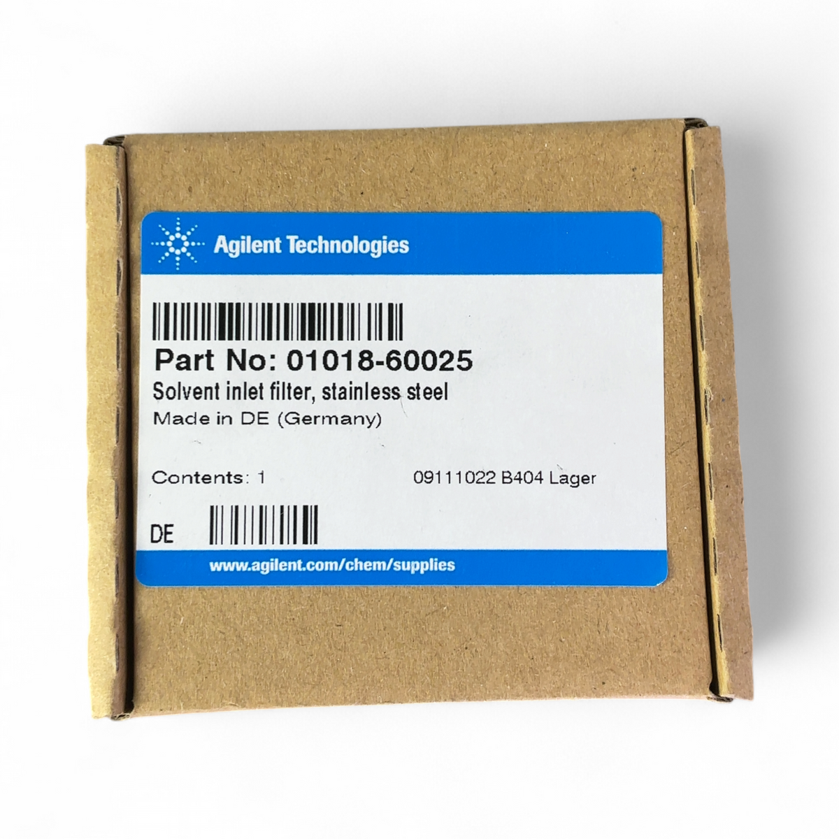 NEW Agilent Technologies Stainless Steel Solvent Inlet Filter 01018-60025 | Safe & Secure Shipping - Image 2