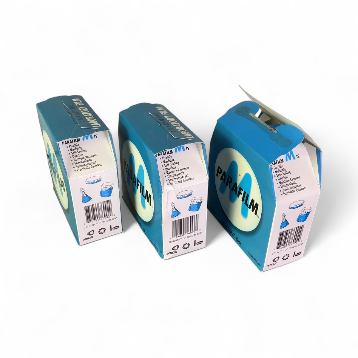 NEW Amcor 3x 2”x250ft Parafilm M Rolls PM-992; 3x Rolls of Laboratory Film | Ships Fast from Mr. Scientific - Image 5