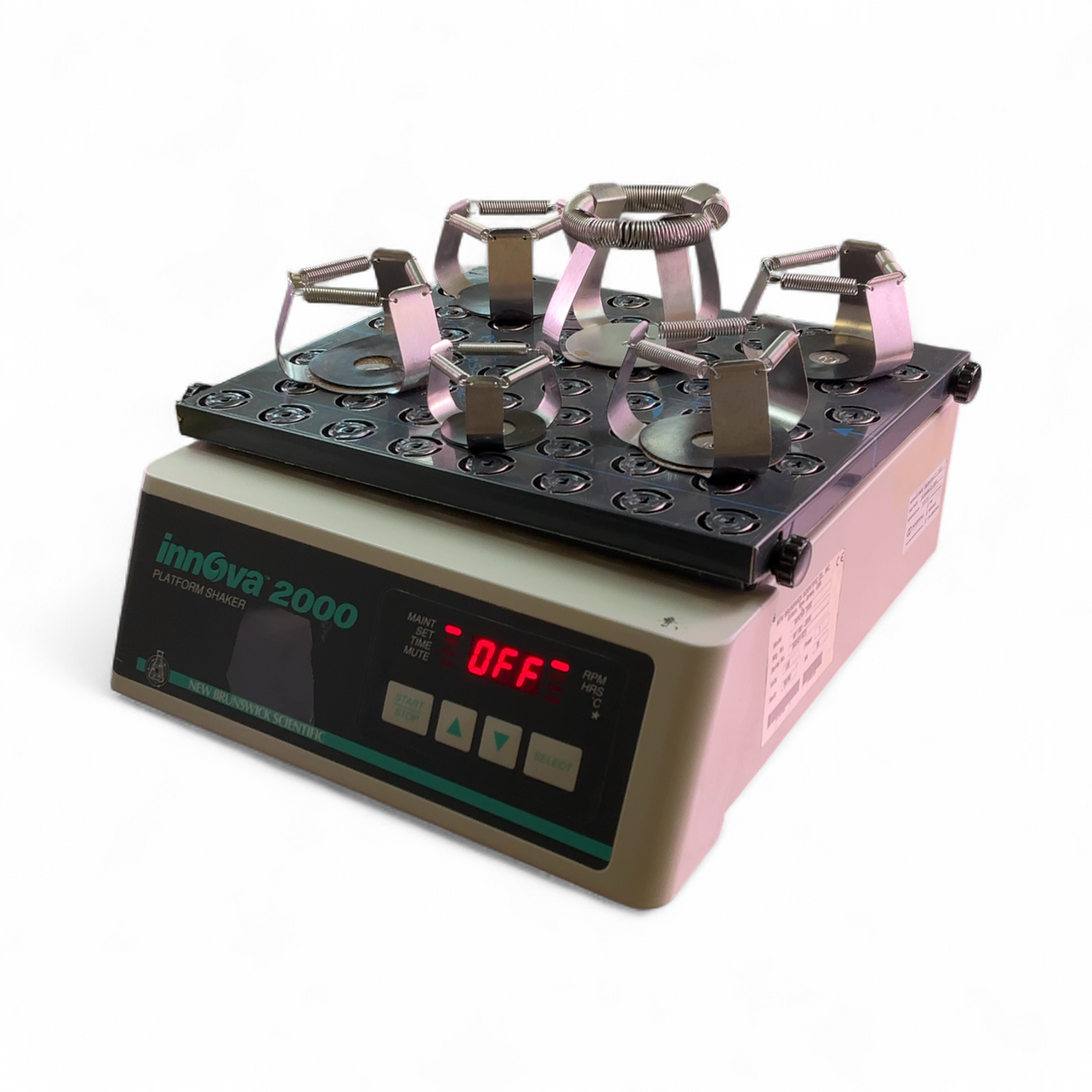 New Brunswick Innova 2000 Platform Shaker M1190-0000 with Flask Clamps WORKS - Image 1