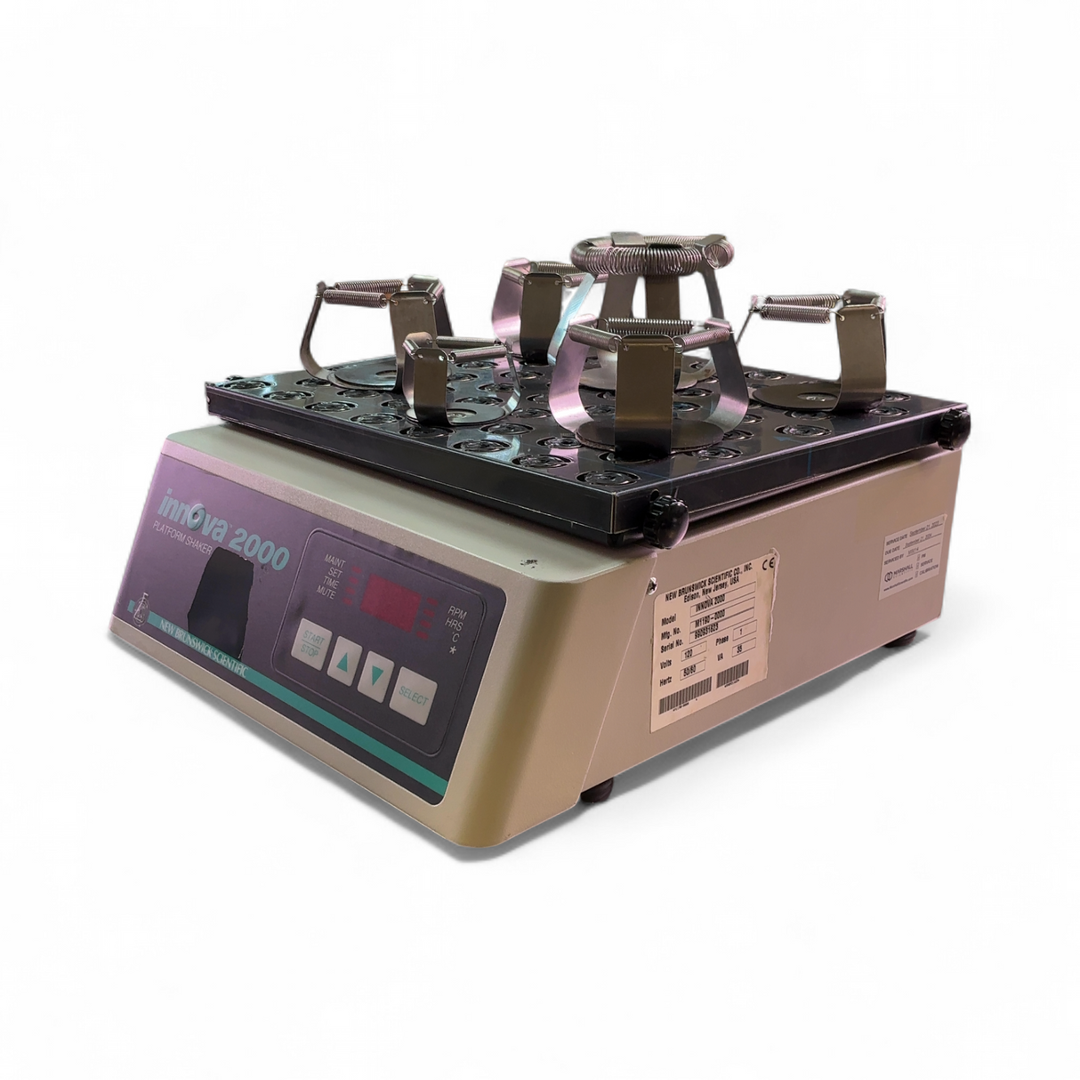 New Brunswick Innova 2000 Platform Shaker M1190-0000 with Flask Clamps WORKS - Image 12