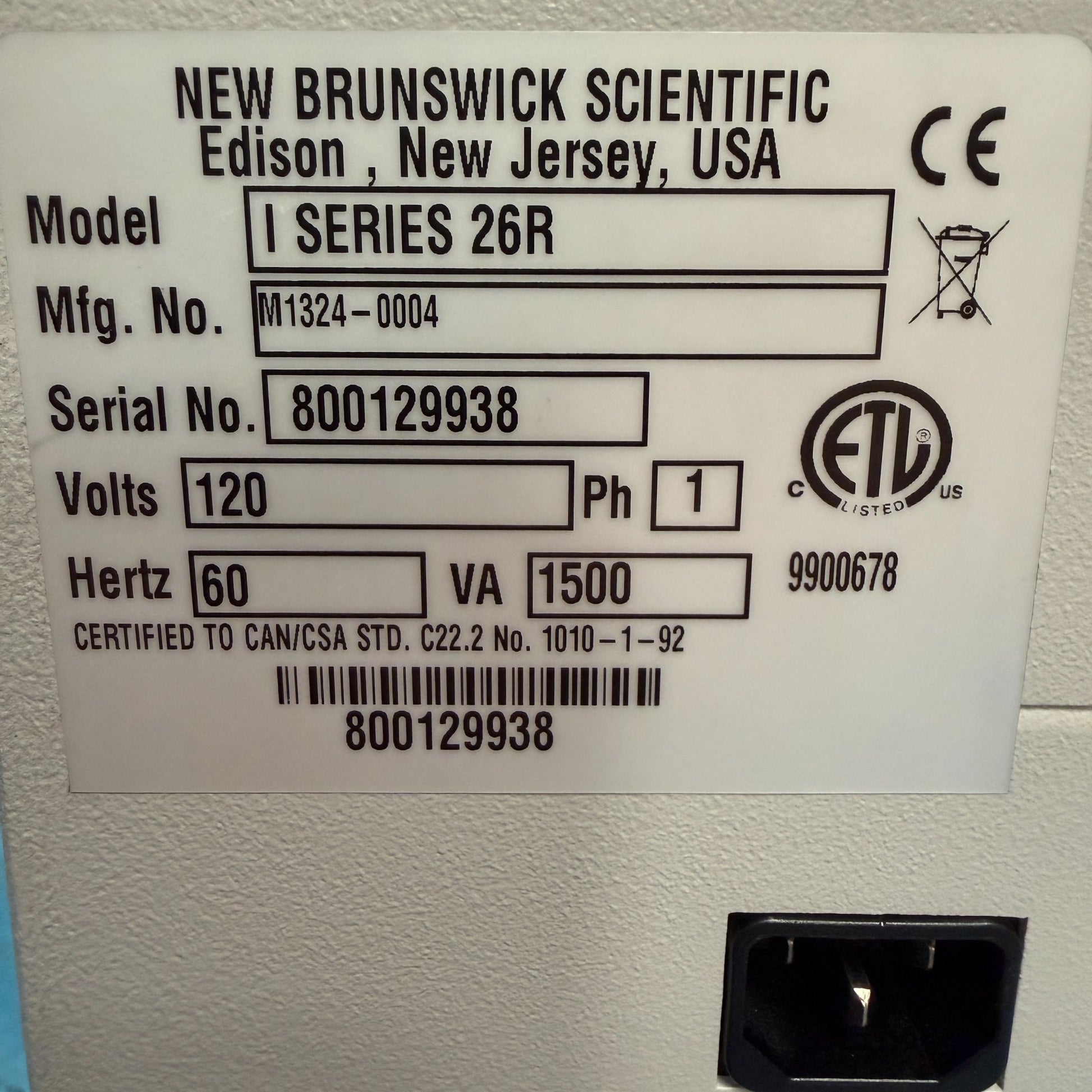 New Brunswick Scientific I26/I26R Stackable Incubator Shakers Eppendorf - Image 19