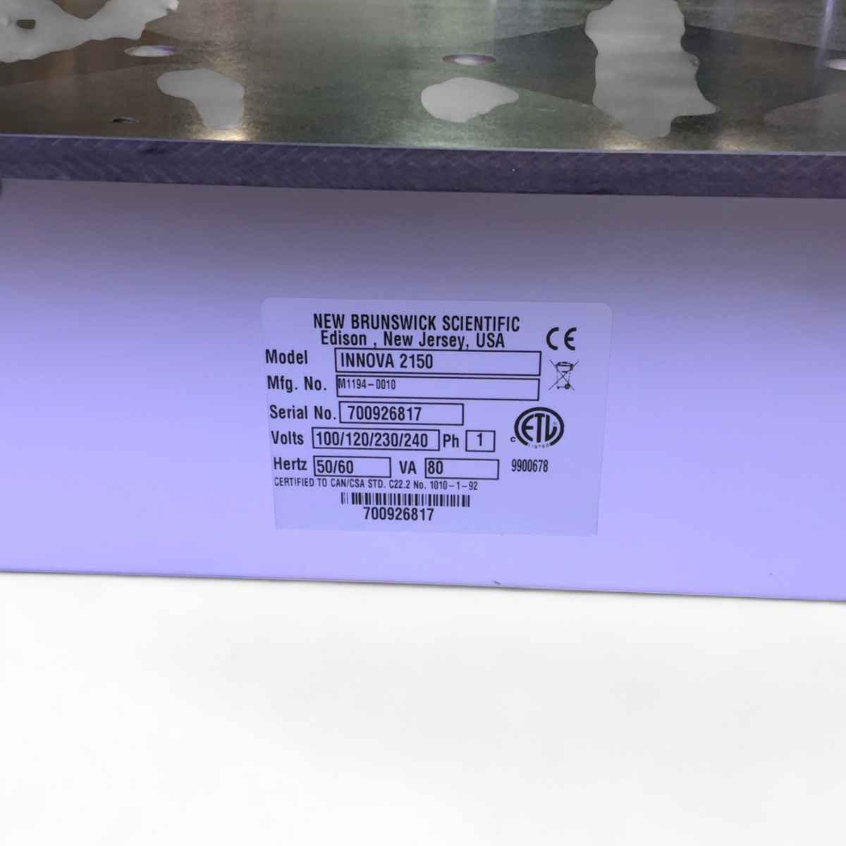 New Brunswick Scientific Innova 2150 Platform Shaker M1194-0010 (Best Offer!) | Order Direct and Save - Image 6