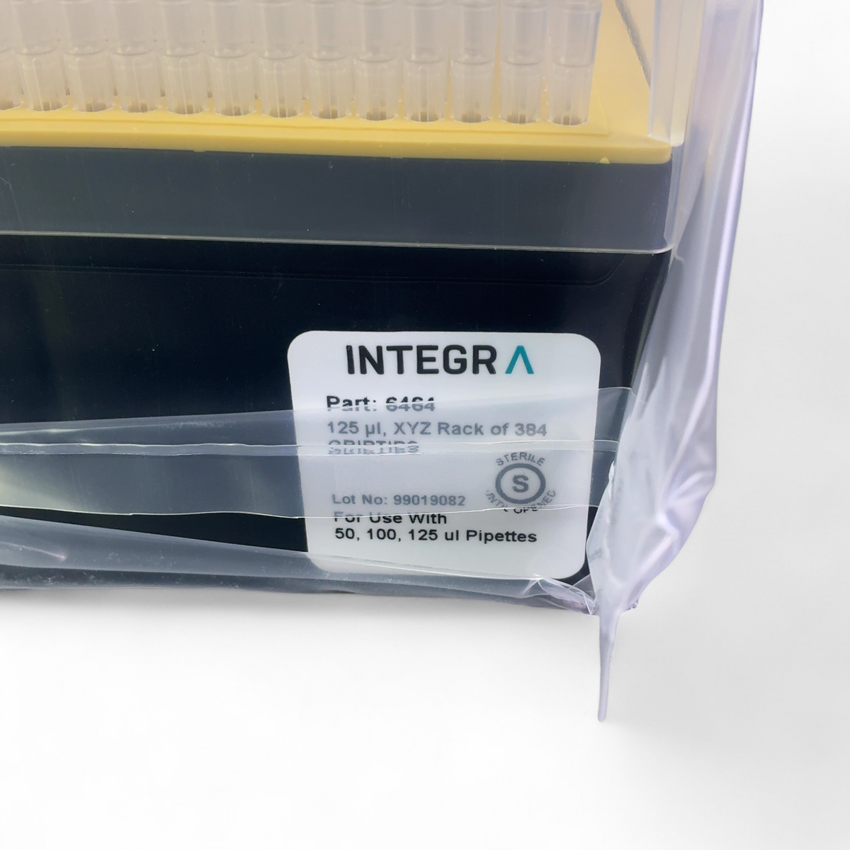 NEW Integra VIAFLOW 125µL GripTips XYZ Racks (Case of 5x384 Tips) 6464 - Image 5