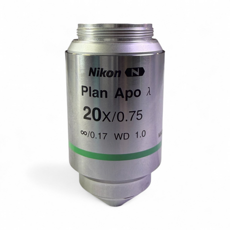 Nikon Plan Apo λ 20x/0.75 OFN25 DIC N2 Microscope Objective MRD00205 - Image 1