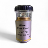 Nikon Plan Fluor 10x/0.30 DIC N1 Microscope Objective MRH00105 - Image 4