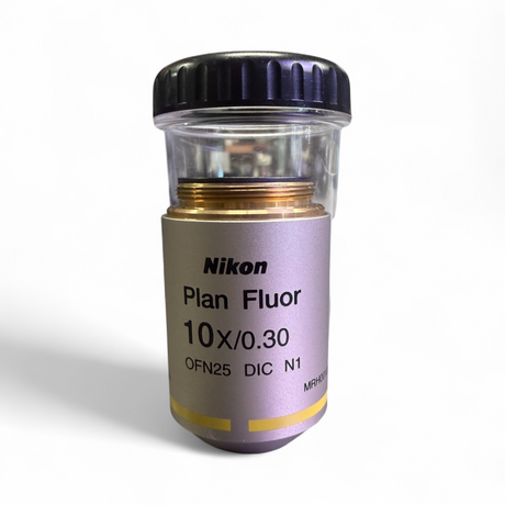 Nikon Plan Fluor 10x/0.30 DIC N1 Microscope Objective MRH00105 - Image 4