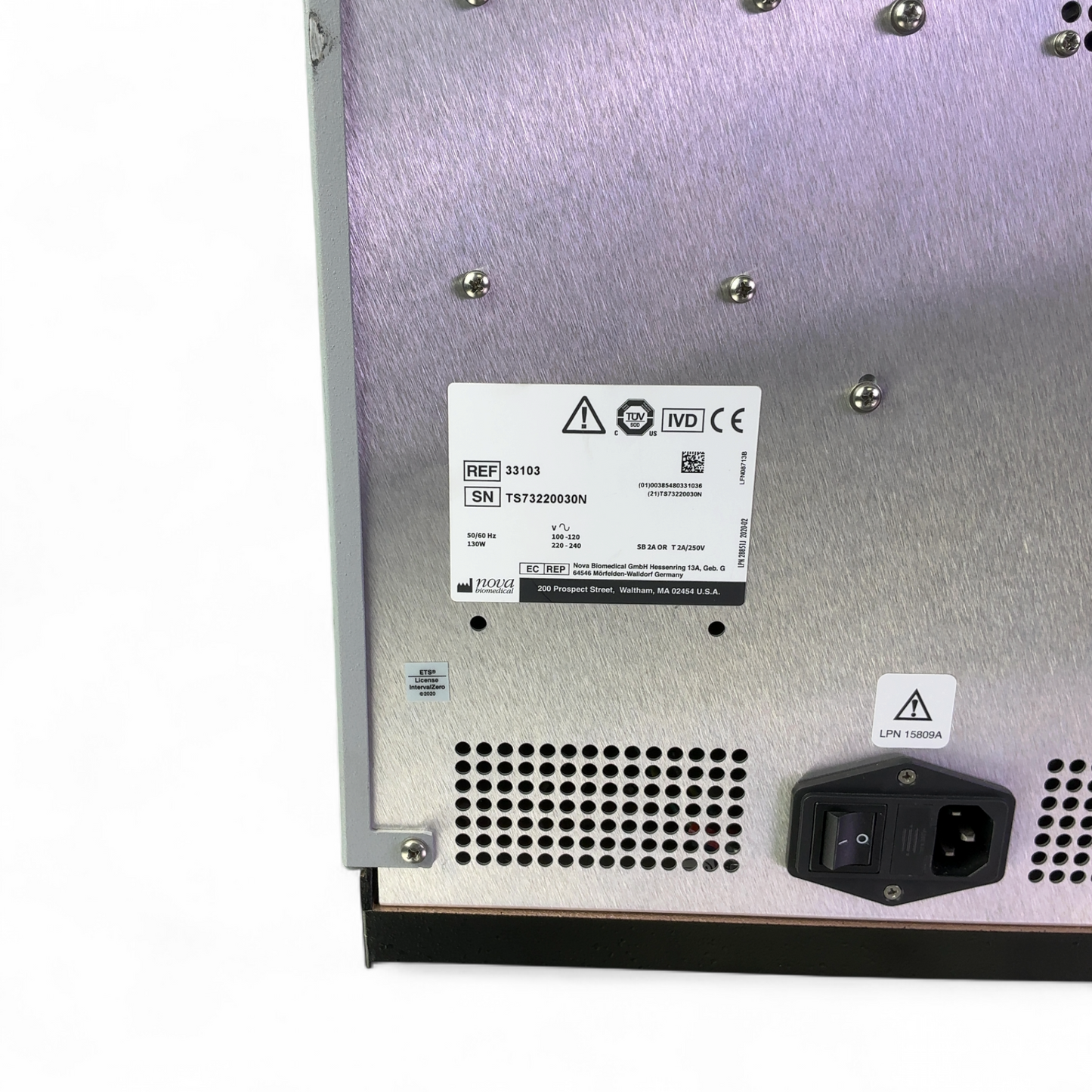Nova Biomedical 33103 bioProfile pHOx pH / CO2 / pO2 Gas Analyzer | Order Direct and Save - Image 10