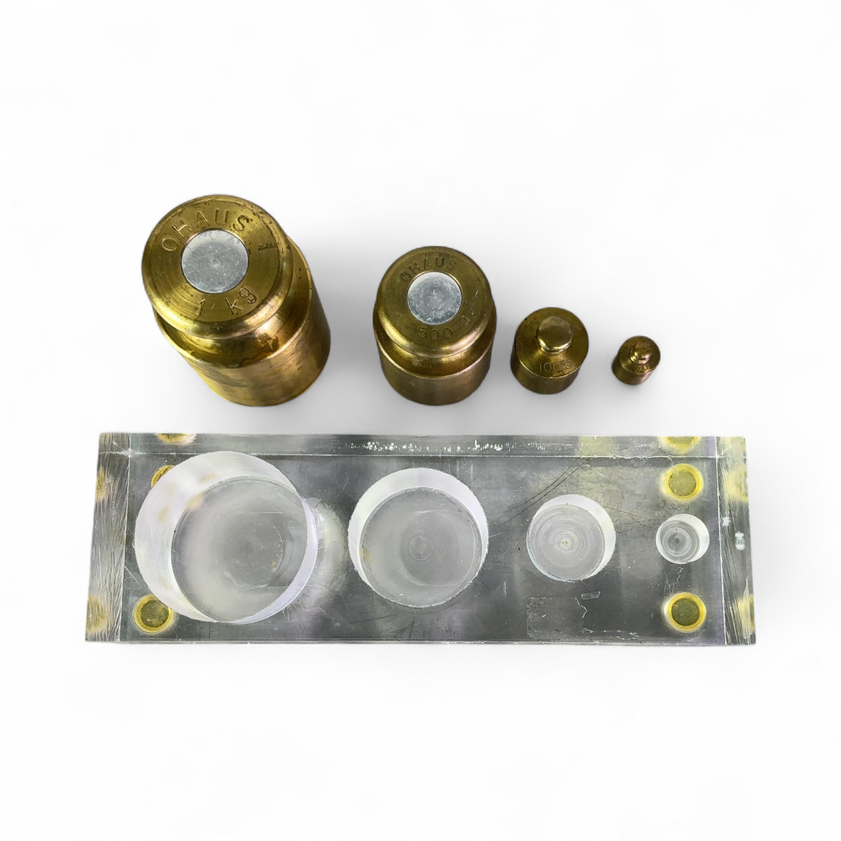 Ohaus 4x Sets of Assorted Calibration Weights; 1kg, 500, 100g Weight Sets | Ships Fast from Mr. Scientific - Image 4