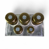 Ohaus Brass Calibration Weight Set; 3x2kg, 1kg, 500g (Best Offer!) | Mr. Scientific - Image 2