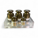 Ohaus Brass Calibration Weight Set; 3x2kg, 1kg, 500g (Best Offer!) | Mr. Scientific - Image 3