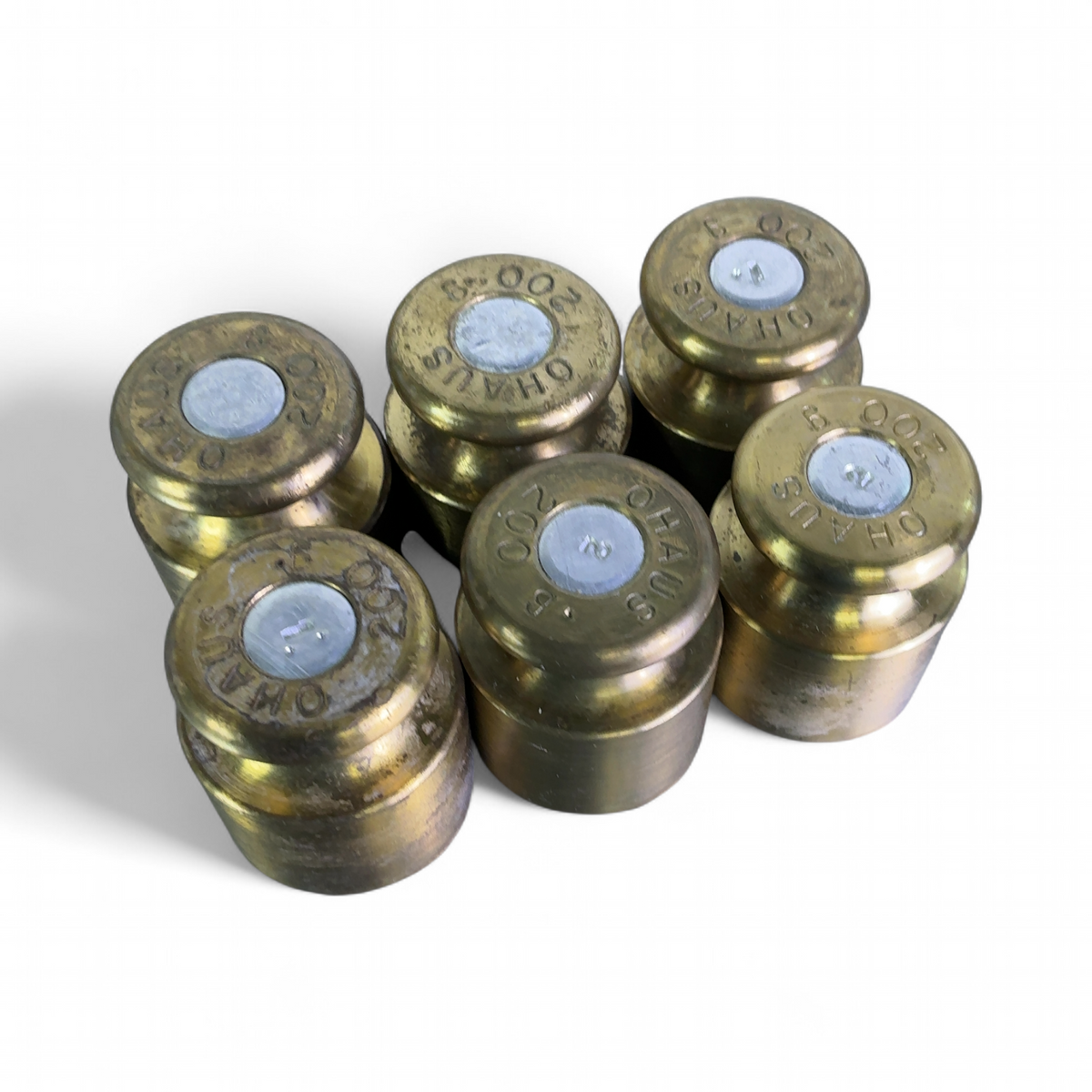 Ohaus Brass Precision Calibration Weight Lot; 1kg to 1mg (BO!) | Order Direct and Save - Image 6