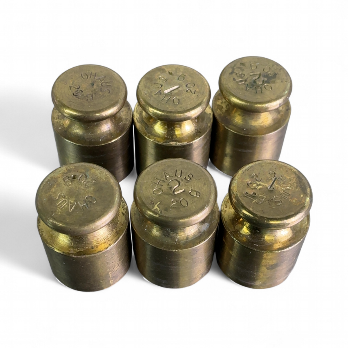 Ohaus Brass Precision Calibration Weight Lot; 1kg to 1mg (BO!) | Order Direct and Save - Image 9
