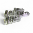 Ohaus Calibration Weight Set in Acrylic Stands 1kg 500g 100g 20g Lot of 4 | Ships Fast from Mr. Scientific - Image 1