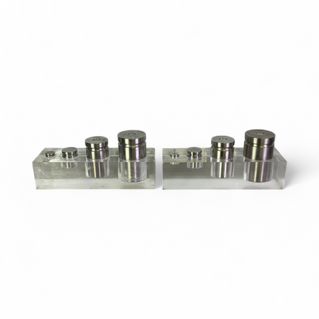 Ohaus Calibration Weight Set in Acrylic Stands 1kg 500g 100g 20g Lot of 4 | Ships Fast from Mr. Scientific - Image 9