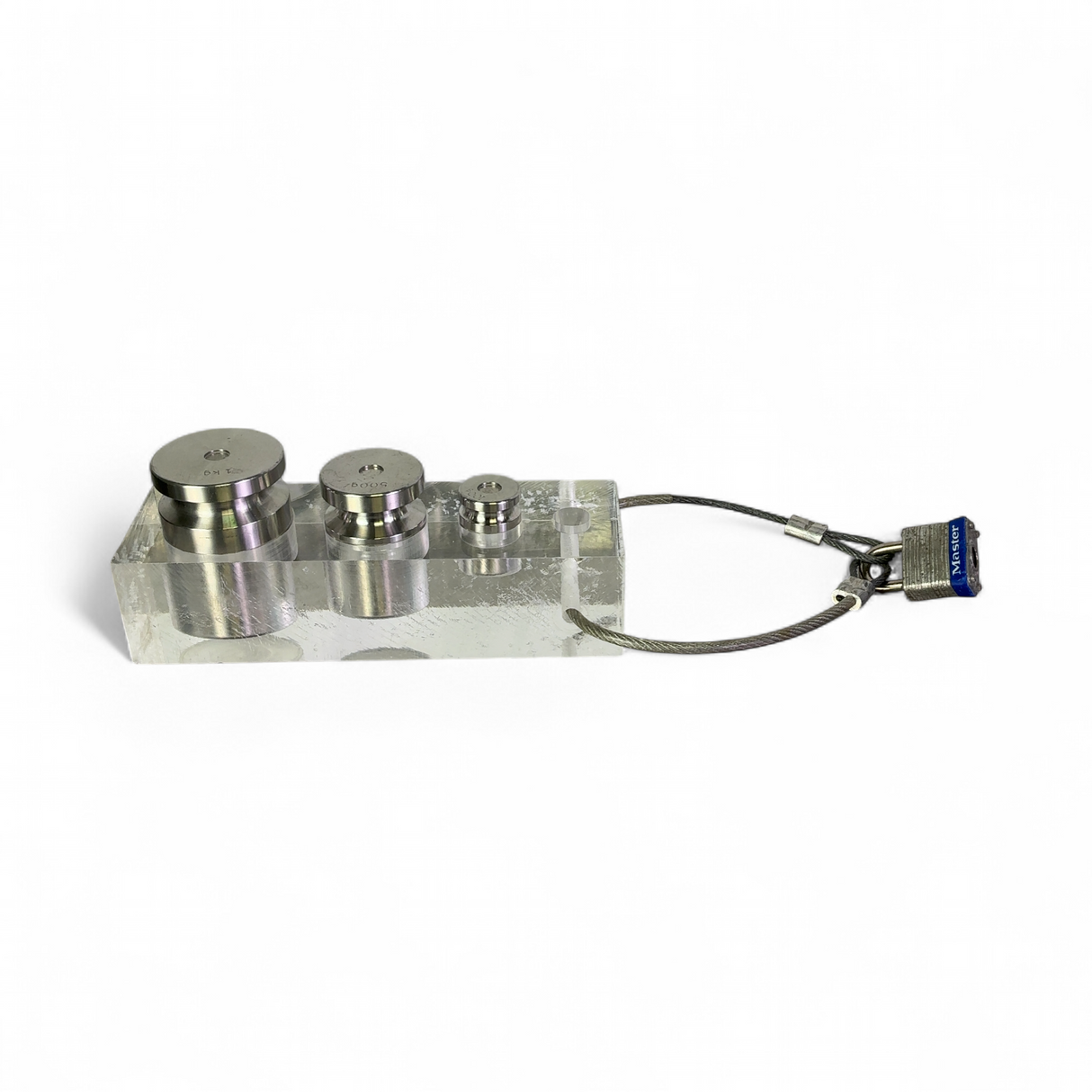 Ohaus Calibration Weight Set with Acrylic Stand 1kg 500g 100g Lot of 3 | Order Direct and Save - Image 8