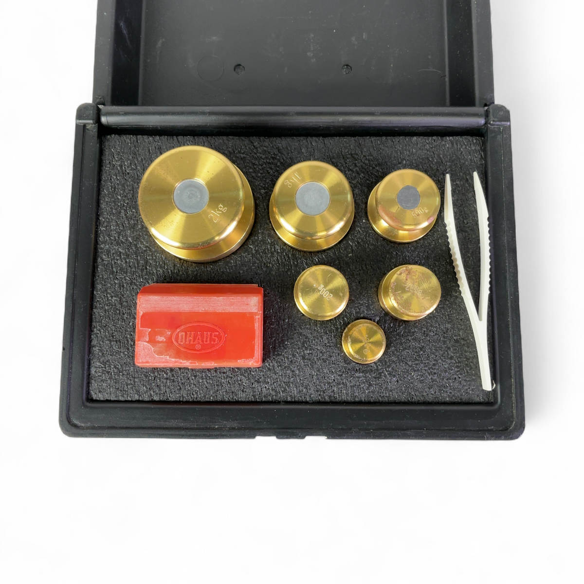 Ohaus Precision Calibration Weights Set w Carrying Case; 50mg - 2kg (Best Offer!) | Order Direct and Save - Image 2