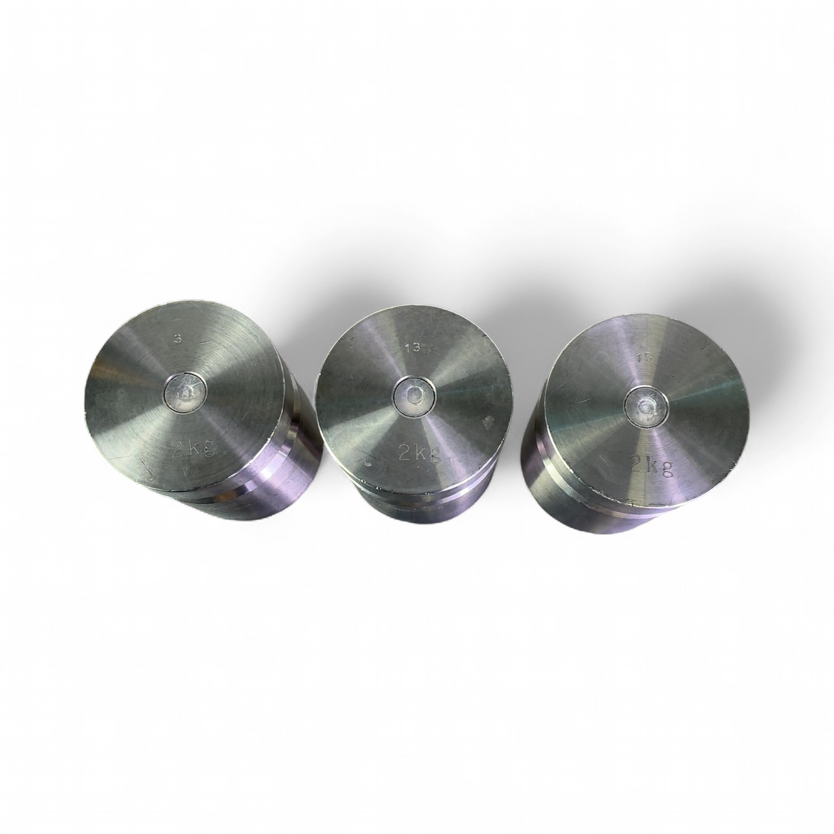 Ohaus Stainless Steel Calibration Weight Set; 3x2kg, 1kg, 500g | Mr. Scientific - Image 9