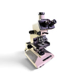 Olympus BH-2 BHS 5-Headed Teaching Microscope w/ DPlan Objectives, AmScope MD35 - Image 11