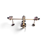 Olympus BH-2 BHS 5-Headed Teaching Microscope w/ DPlan Objectives, AmScope MD35 - Image 4