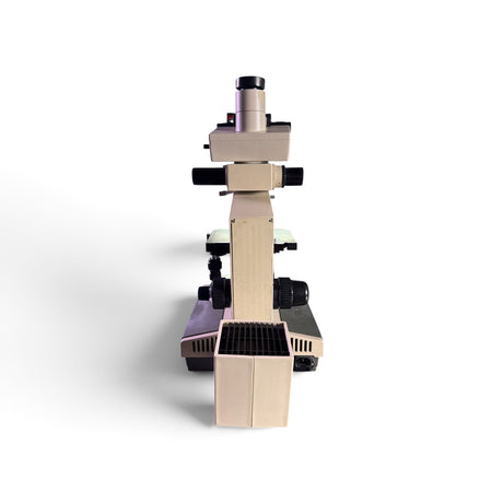 Olympus BH-2 BHS 5-Headed Teaching Microscope w/ DPlan Objectives, AmScope MD35 - Image 9