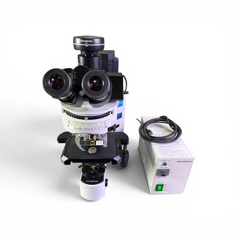 Olympus BX41TF Fluorescence Microscope w/ DP27 Camera, Filters, Objectives - Image 3