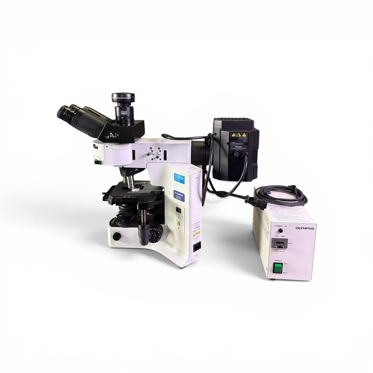 Olympus BX41TF Fluorescence Microscope w/ DP27 Camera, Filters, Objectives - Image 9