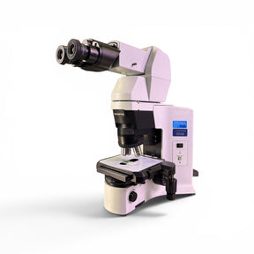 Olympus BX45TF Microscope w/ U-TTBI Ergo Tilting Binocular Head & Objectives - Image 1